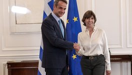 La Ministre Catherine Colonna en Grèce (6/9/2022)